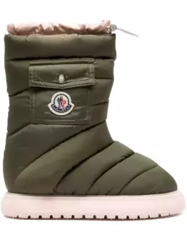Дутые сапоги Gaia Pocket MONCLER, зеленый