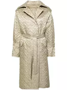 Дутый тренч Samare MONCLER, зеленый