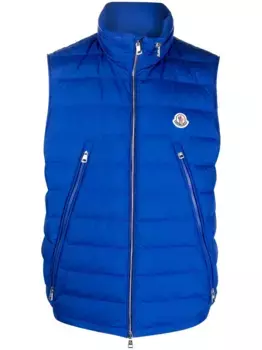 Дутый жилет Albyt MONCLER, синий
