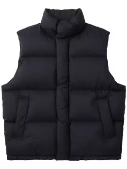 Дутый жилет Auralee, черный