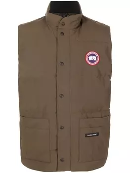 Дутый жилет Garson Canada Goose, зеленый