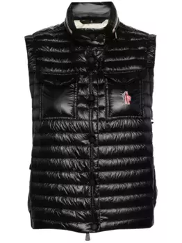 Дутый жилет Gumiane Moncler Grenoble, черный
