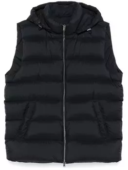 Дутый жилет Herno, черный