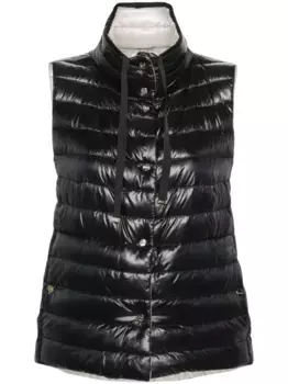 Дутый жилет Herno, черный