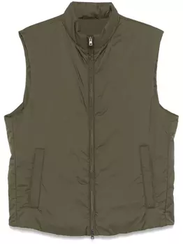 Дутый жилет Herno, зеленый