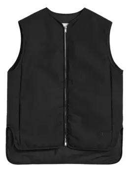 Дутый жилет JIL SANDER+, черный