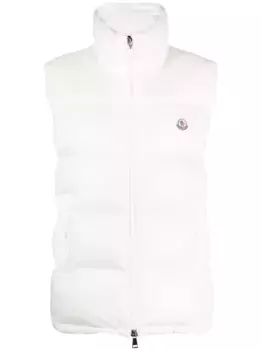 Дутый жилет Lempa MONCLER, белый