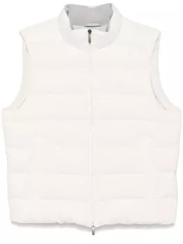 Дутый жилет Peserico, белый
