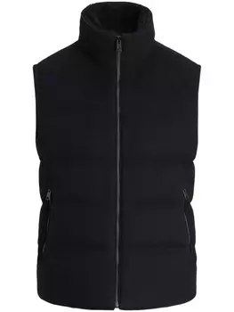 Дутый жилет Ralph Lauren Purple Label, черный