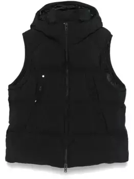 Дутый жилет Y-3, черный