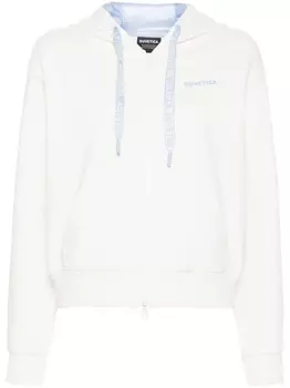 Duvetica худи с логотипом, белый