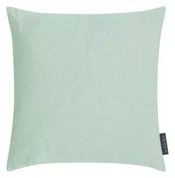 Два чехла на подушки Riva от Magma — лен в стиле ретро разных пастельных оттенков — размер — можно стирать Magma - Heimtex, зеленый