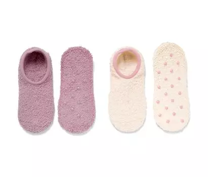 Две пары носков-тапочек Tchibo