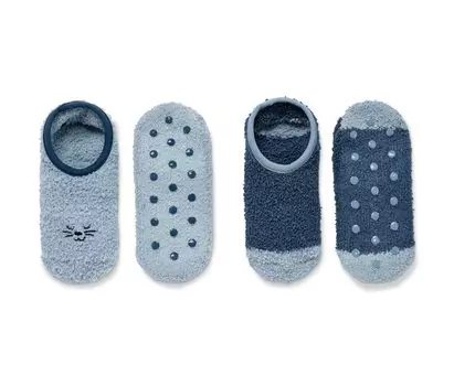 Две пары носков-тапочек Tchibo