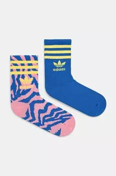 Две пары носков X Farm Rio adidas Originals, синий