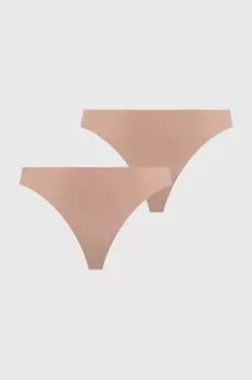 Две пары стрингов Women'Secret, бежевый
