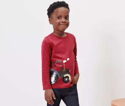 Две рубашки с длинными рукавами для малышей Tchibo