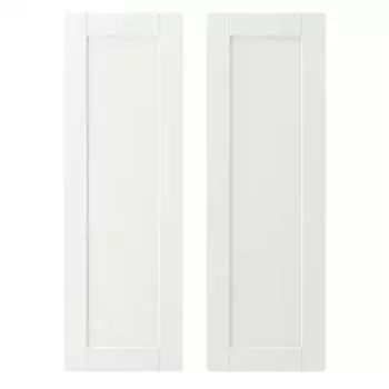 Дверь для фасада Ikea Smastad 30X90 см, белый с рамой