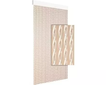 Дверная штора Adia зеленая 90x210 см Degor