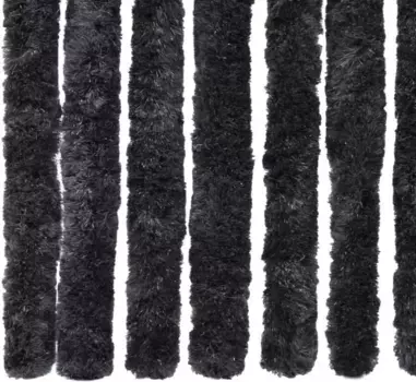 Дверная штора Defactoshop, черный