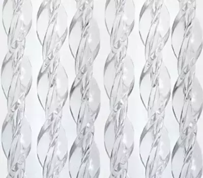 Дверная штора Defactoshop, прозрачный