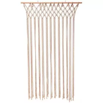 Дверная штора, затемняющая штора для окон и дверей, теплоизоляционная штора для дома и украшения с телескопическим стержнем, светло-серая, 120x190см Koopman