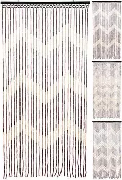 Дверная занавеска из бамбука, черная, в стиле бохо, 90x180 см, защита от насекомых, декоративная занавеска от мух Stephans Mbelbrse