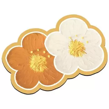 Дверной ковер трехмерный, устойчивый к царапинам, тонкая текстура, нескользящий, высыхающий, сильное водопоглощение, ультрамягкий E, размеры: 30 x 40 см Stuttg, мультиколор