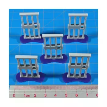 Дверные маркеры тюремной камеры - фиолетовые, Zombicide Gaming Accessories (Litko Aerosystems)