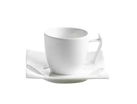 Движение чашки и блюдца Maxwell & Williams, белый