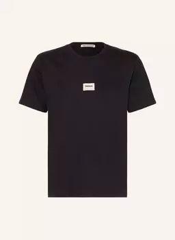 Движение футболки Fingerscrossed, черный