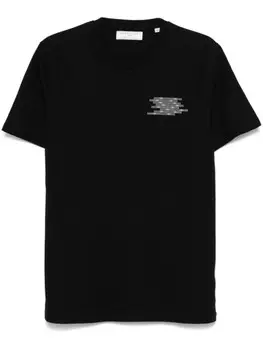 Двоичная футболка Socit Anonyme, черный