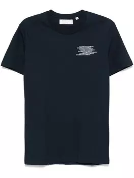 Двоичная футболка Socit Anonyme, синий