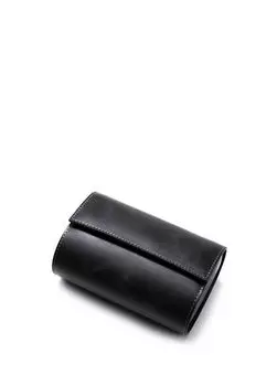 Двойная кожаная коробка для часов Roarcraft, антрацит