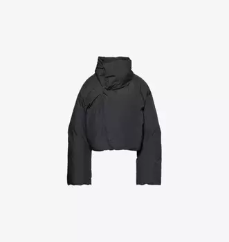 Двойная куртка-пуховик с капюшоном Entire Studios, черный