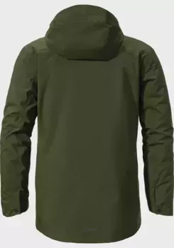 Двойная куртка с капюшоном Schffel "3in1 Parka Barth M", зеленый