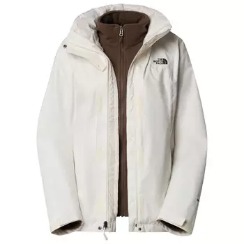 Двойная куртка The North Face Evolve II Triclimate Jacket, цвет White Dune/Smokey Brown