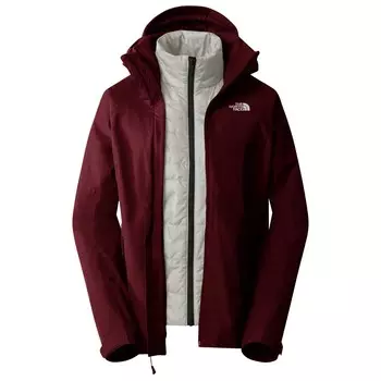 Двойная куртка The North Face Inlux Triclimate, цвет Beetroot Dark Heather/White Dune