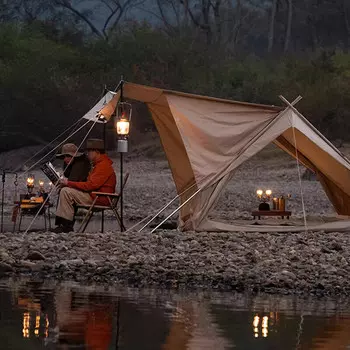 Двойная непромокаемая палатка Jingdian Guangnian с навесом