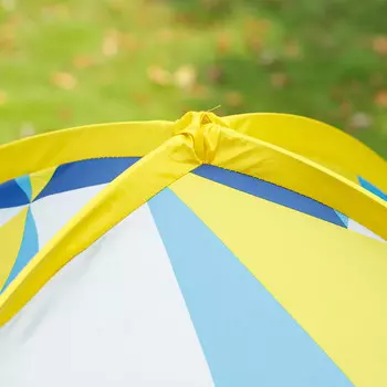 Двойная палатка Beishanlang, восьмиместная палатка, Ziyouhike установка, быстрооткрывающаяся палатка, пляжная солнцезащитная палатка, синяя двойная палатка