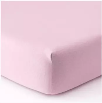 Двойная простыня с окрашенными углами из трикотажа Riviera, лиловый