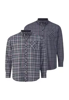 Двойная рубашка DUKE KIPPLE Charles Colby, темно-синий