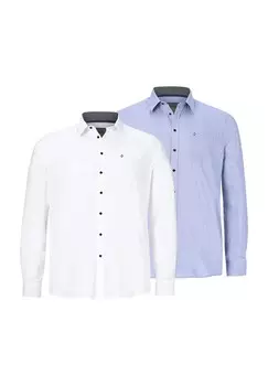 Двойная рубашка DUKE LESTER Charles Colby, белый