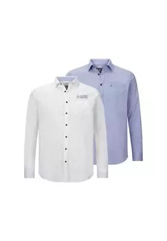 Двойная рубашка ULFE JAN VANDERSTORM, светло-синий