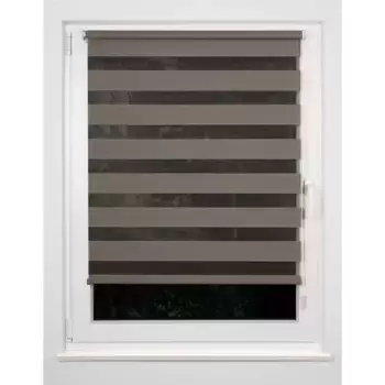 Двойная рулонная штора mydeco «Just», светозащита, не требует сверления, свободно висит, цвет braun + braun