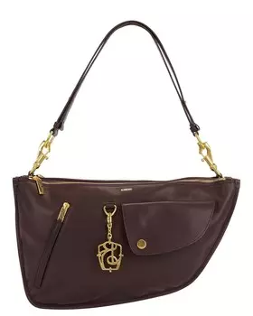 Двойная сумка среднего размера Shield Burberry, цвет Berry