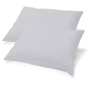 Двойная упаковка Чехол BeBasic 40x80 серебристо-серый, микрофибра, трикотаж, молния CelinaTex