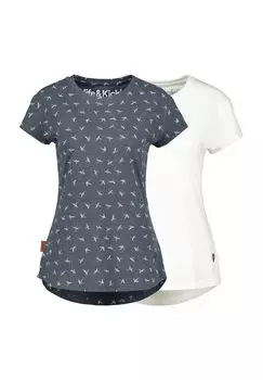 Двойная упаковка футболок MimmyAK ALIFE AND KICKIN, цвет Marine