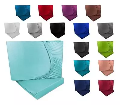 Двойная упаковка простыней из микрофибры 90х200 см - 100х200 см серая Arle-Living