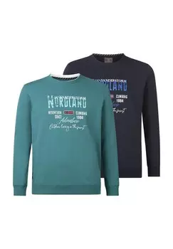 Двойная упаковка толстовок BOTU JAN VANDERSTORM, цвет Petrol